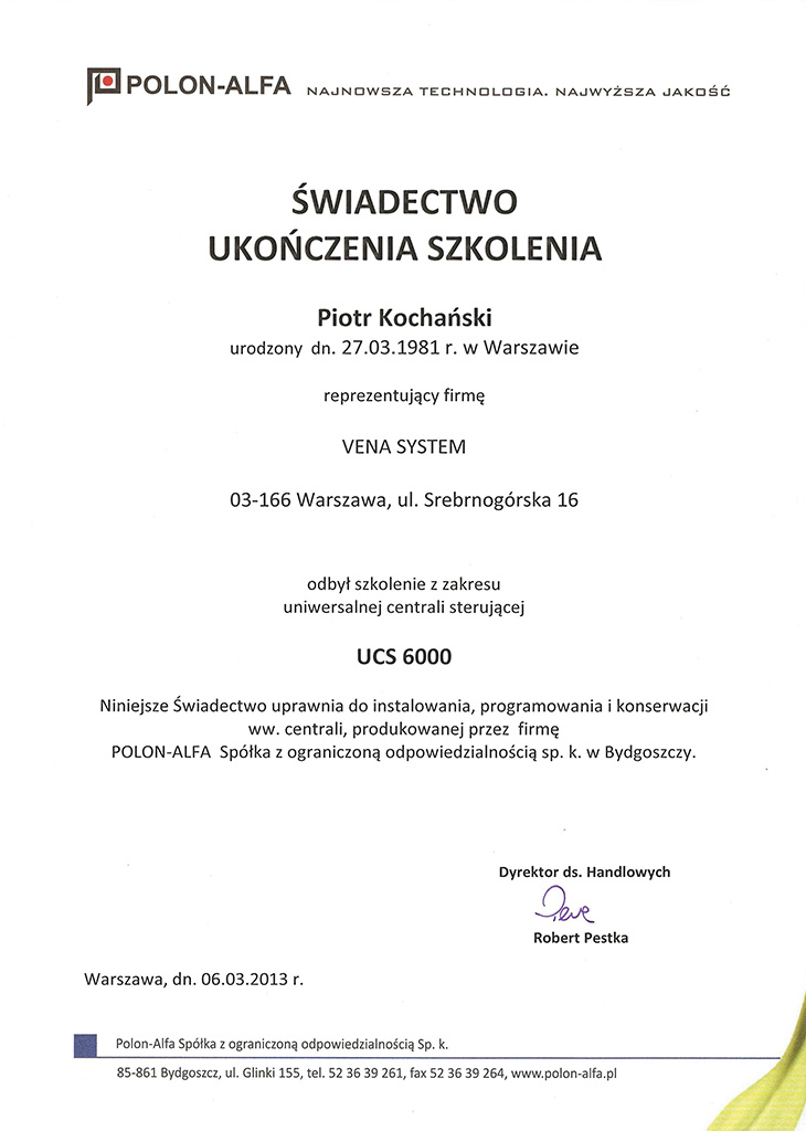 Polon Alfa UCS 6000